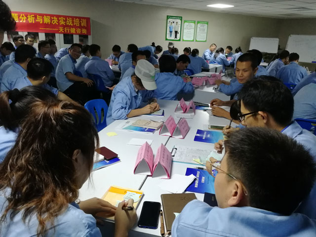 現(xiàn)場(chǎng)問(wèn)題分析與解決實(shí)戰(zhàn)培訓(xùn) 賀某標(biāo)準(zhǔn)微型馬達(dá)公司現(xiàn)場(chǎng)問(wèn)題分析與解決培訓(xùn)圓滿落幕