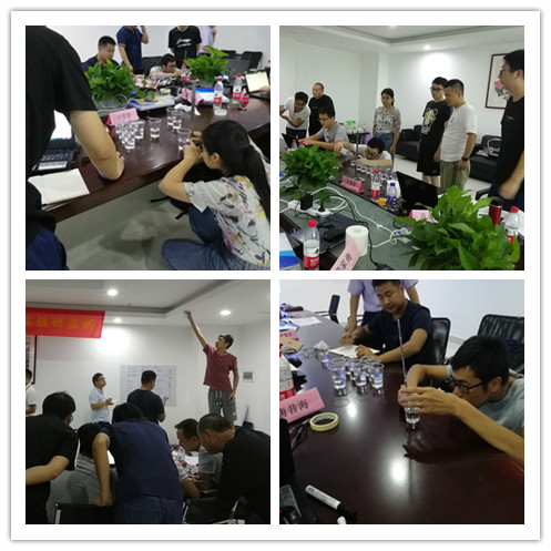 0918期六西格瑪綠帶實戰研修班學員們參與實驗操作 0918期六西格瑪綠帶實戰研修班學員們參與實驗操作