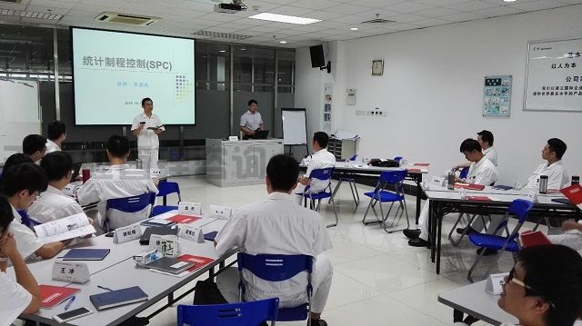 東風本田發動機公司六西格瑪系列工具之SPC培訓 中國汽車行業發動機公司開展SPC培訓