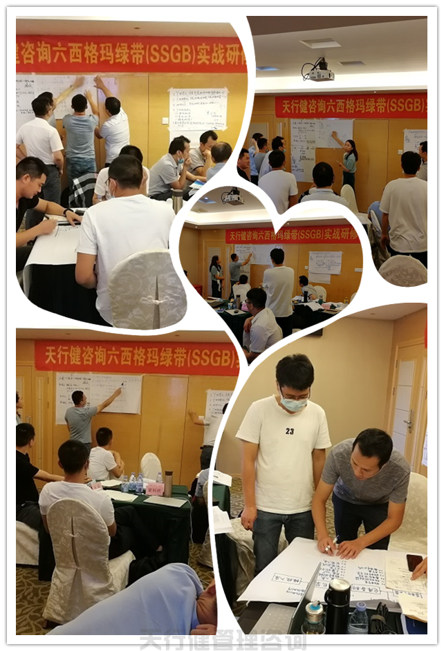 0617期六西格瑪綠帶實戰研修班學員們參與互動環節 賀天行健200617期《六西格瑪綠帶實戰研修班》圓滿落幕(圖3)